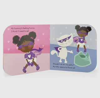 Potty Superhero Girl- Multicultural Book-180 Books-Cottage Door-Baby In Bloom
