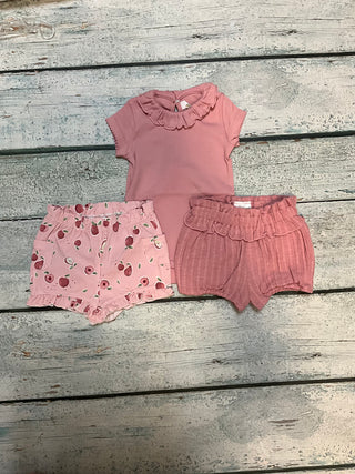 Sweet Ruffle Baby Shorts – Breathable Cotton Comfort-140 Kids Bottoms-Mayoral USA-Baby In Bloom