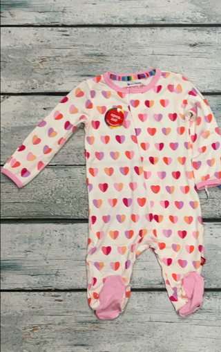 Pink XOXO Footie