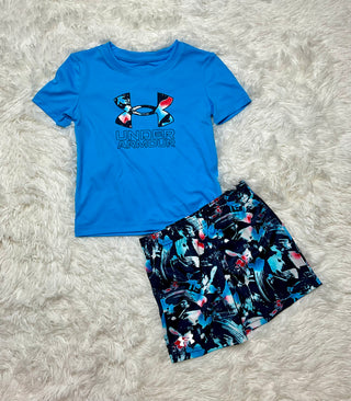 UA Printed Boost Short-Distress-Under Armour-Baby In Bloom