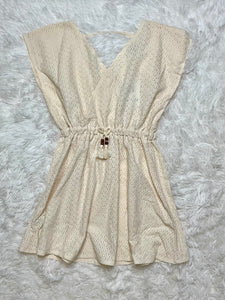 Ivory Textured Cover up