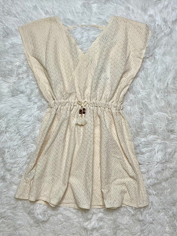 Ivory Textured Cover up
