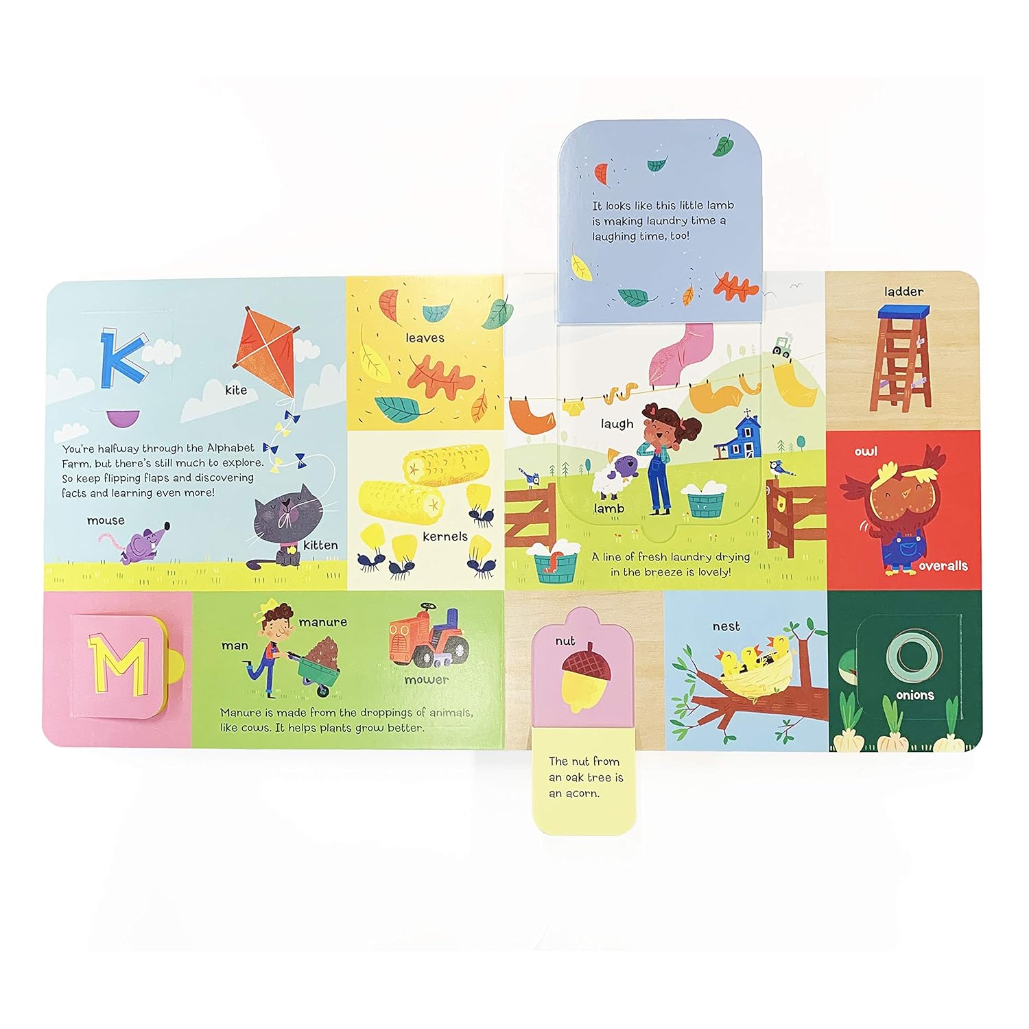 ABC on the Farm Book