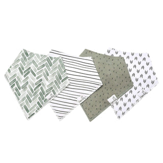 Copper Pearl Baby Bandana Drool Bibs - Alta Set (4 Pack) - Ultra-Absorbent & Stylish