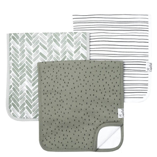 Copper Pearl Premium Burp Cloths (3-Pack) - Alta