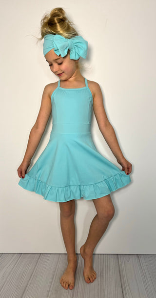 Aqua Athletic Dress