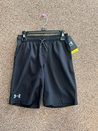 OD Stretch Woven Short-Distress-Under Armour-Black-Youth Small-Baby In Bloom