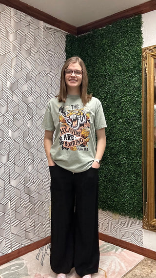 Black Linen Pants-220 Womens Bottoms-Entro-Baby In Bloom