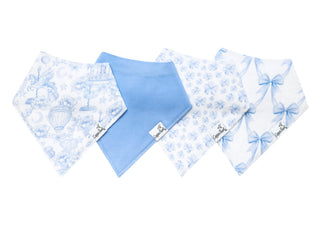Copper Pearl Vintage Carnival Baby Bandana Bibs – 4-Pack Premium Drool Set-170 Baby Soft Gifts-Copper Pearl-Baby In Bloom