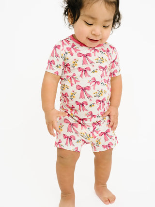 Bloom Bows Short Pjs Set-Distress-Little One Shop-Baby In Bloom