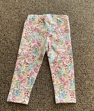 Soft Cotton Floral Print Leggings – Durable Play-Ready Comfort-140 Kids Bottoms-Mayoral USA-Baby In Bloom