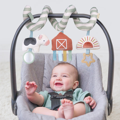 Spiral Carseat TOy