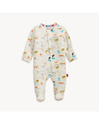 Chasing Sunsets Magnetic Footie-110 Footie/pjs/coverall/gown-Magnetic Me-Baby In Bloom