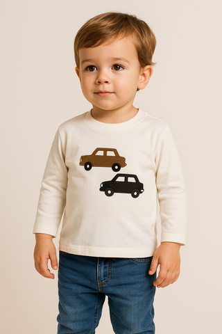 Applique Cars Shirt
