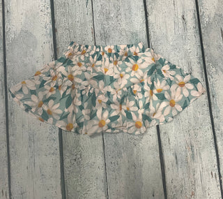 Flower Print Skirt-140 Kids Bottoms-Mayoral USA-Baby In Bloom