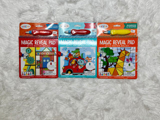 Magic Reveal Pad with Brush-Distress-Bright Stripes-Baby In Bloom
