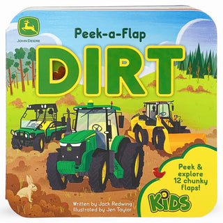 Dirt Peek A Flap Book-180 Books-Cottage Door-Baby In Bloom