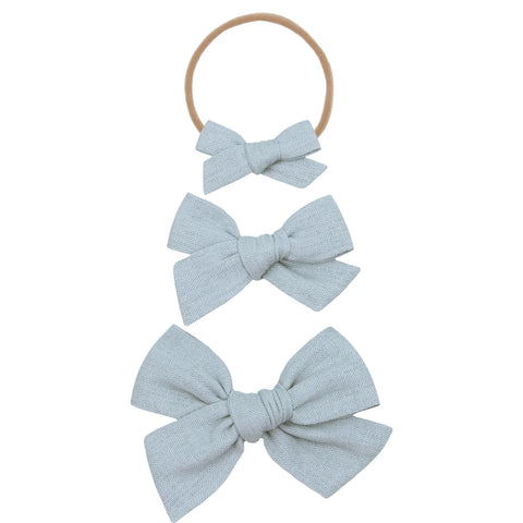 Dove Linen Headband