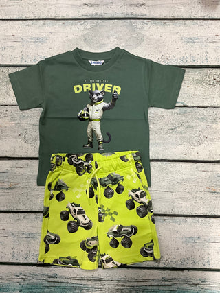 Be The Greatest Driver Shirt-130 Kids Tops-Mayoral USA-Baby In Bloom