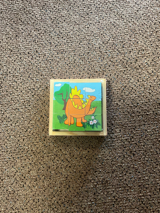 Dinosaur Cube Puzzle 