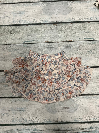 Floral Ruffle Skirt-140 Kids Bottoms-Mayoral USA-Baby In Bloom