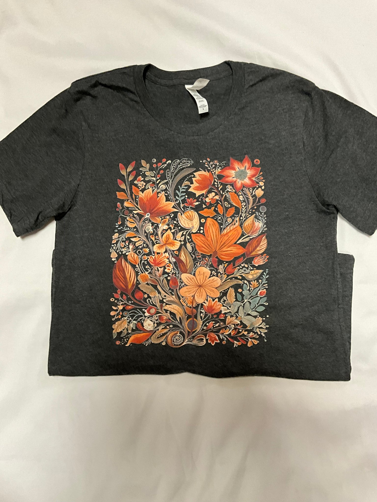 Fall flowers tee