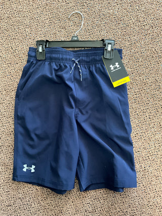 OD Stretch Woven Short-Distress-Under Armour-Navy-Youth Medium-Baby In Bloom