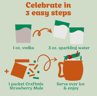 Strawberry Mule Mix 12 pack