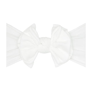 White Fab-Bow-Lous Headband 
