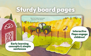 Farm Friends Lift a Flap Books-180 Books-Cottage Door-Baby In Bloom