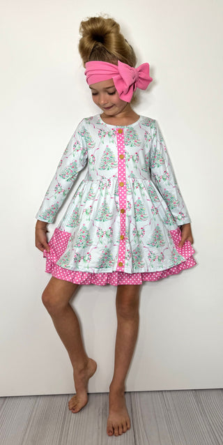 Festive Christmas Tree Dress