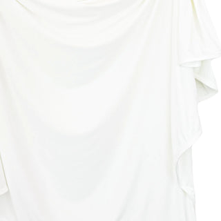 Finley Ultra-Soft White Swaddle Blanket-170 Baby Soft Gifts-Lou Lou and Company-Baby In Bloom
