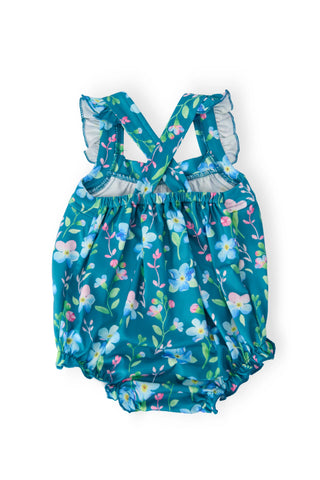 Floral Breeze Cross-Back Baby Romper - Elegant Summer Sunsuit-160 Dress/Romper/Jumpsuit-Mila & Rose-Baby In Bloom