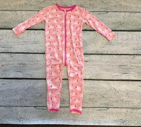 Cake pop swan princess convertible romper