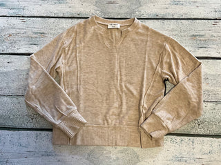 Hav I jersey cropped long sleeve shirt