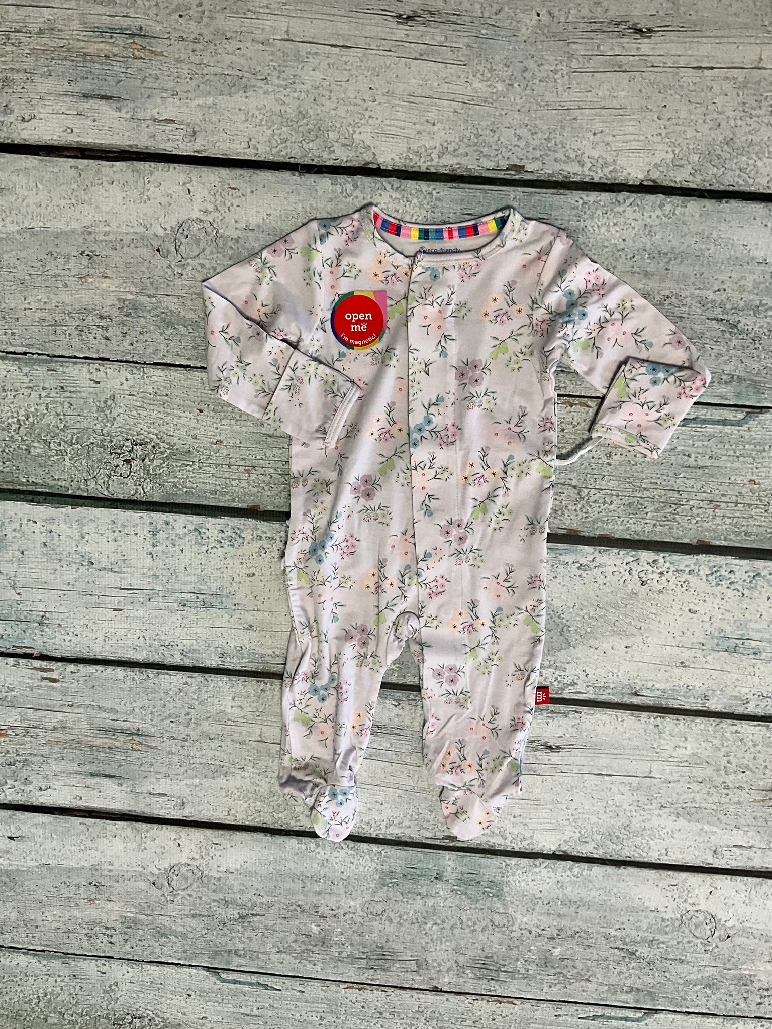 Emily Ruffled Footie 