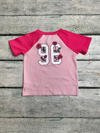 Prime Pink New Prep Raglan Shirt-130 Kids Tops-Under Armour-Baby In Bloom