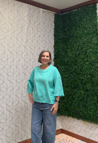 Mint Lightweight Sweater