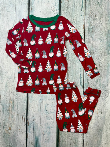 Crimson Gnomes 2 Piece Pajamas