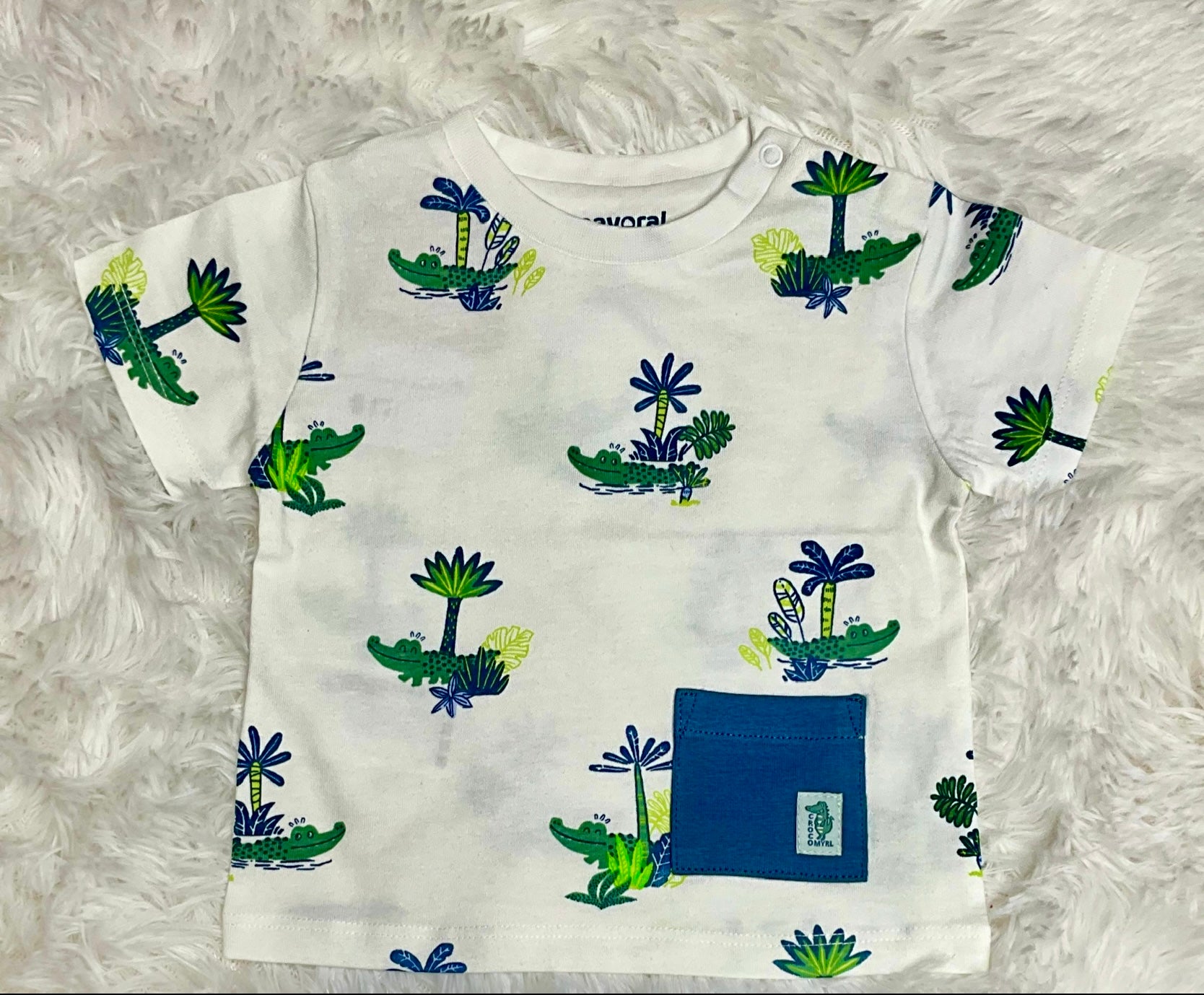 Alligator and Palm Tree Shirt