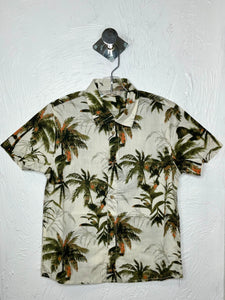 Palm Tree Button Up
