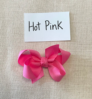 3.5 Grosgrain Bow with Knot
