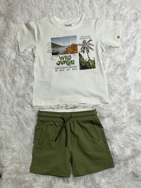 Ivory WIld Jungle Shirt