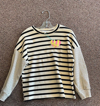 Oatmeal Stripe Longsleeve Shirt