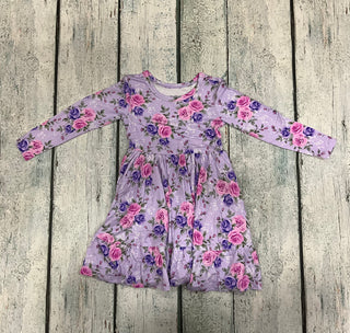 Eliza Twirl Dress-Distress-Lev Baby-Baby In Bloom