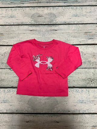 Super Pink UA Tech Stitched Shirt