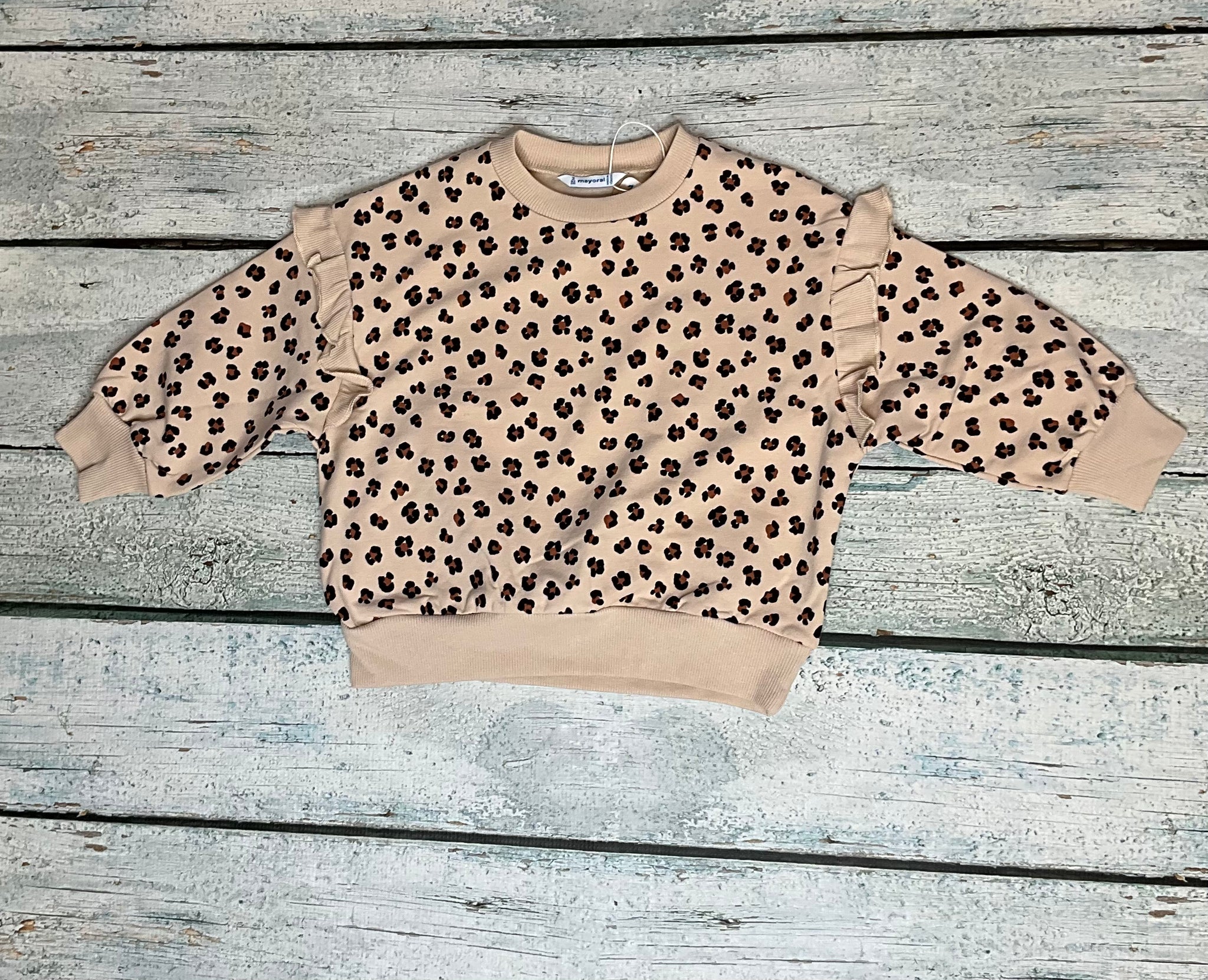 Cheetah pullover sweater