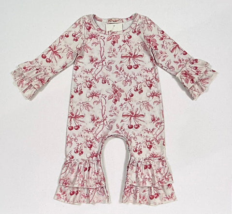 Cherries romper