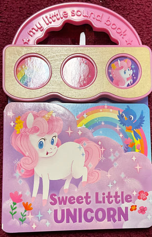 Sweet little unicorn sound book 