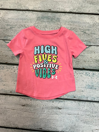 Comso Pink High Fives & Postive Vibes Shirt
